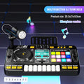 Children Music Toy Simulation Dj Mixer Controller Multifunctional Electronic Organ Dj Player Entertainment Toy Christmas Gifts