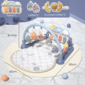 Baby Music Play Mats Piano Gym Newborn Toys Infant Playmat Learning Education Toys 0 12 Months Tummy Time Crawling Mat Carpet