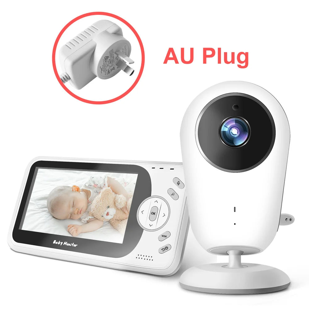 4.3 inch Wireless Video Baby Monitor Sitter portable Baby Nanny IR LED Night Vision intercom Surveillance Security Camera VB608