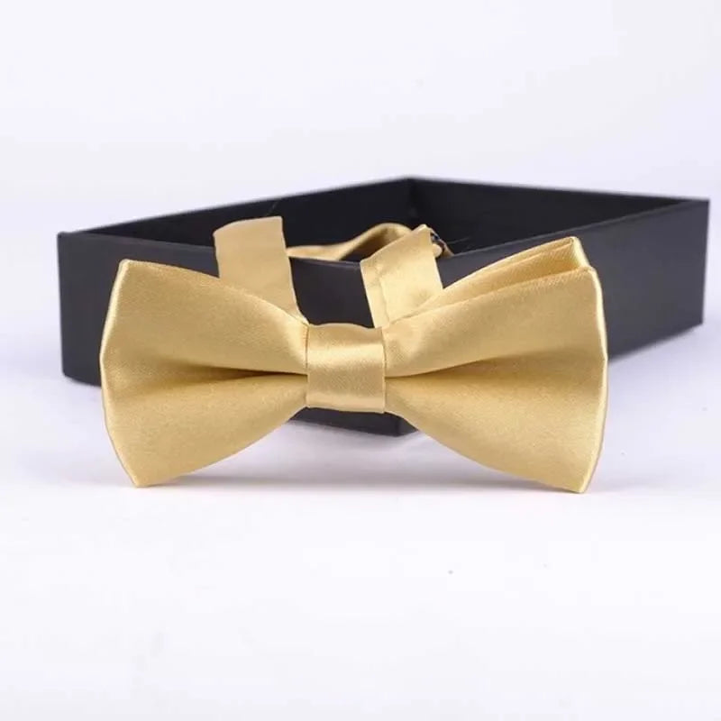 Classic Kids Bowtie Boys Grils Baby Children Bow Tie Fashion Solid Color Mint Green Red Black White  Butterfly Gravata