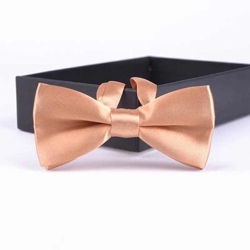 Classic Kids Bowtie Boys Grils Baby Children Bow Tie Fashion Solid Color Mint Green Red Black White  Butterfly Gravata