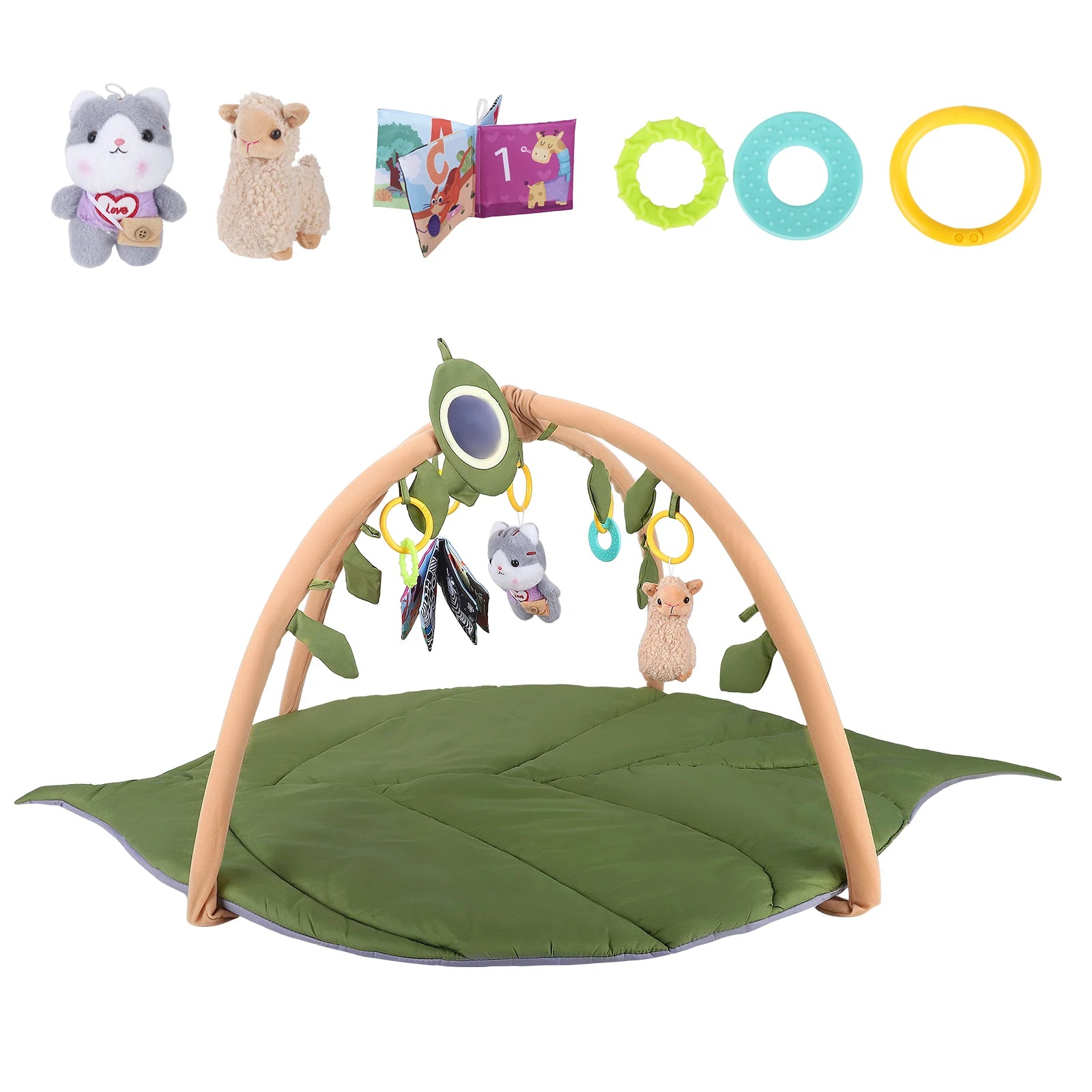 Baby Play Arch Premium Baby Play Mat Including Milestone Cards Baby Play Mat Baby Crawling Mat Extra Thick Crawling Blanket