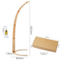 Baby Wooden Mobile Crib Bed Bell Floor Stand Infant Hanging Toys Holder Wood Newborn Bed Decoration Bedding Supplies Kids Gift