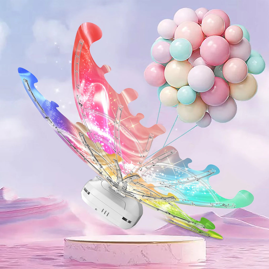 Luminous butterfly electric wings music fairy wings angel props gift