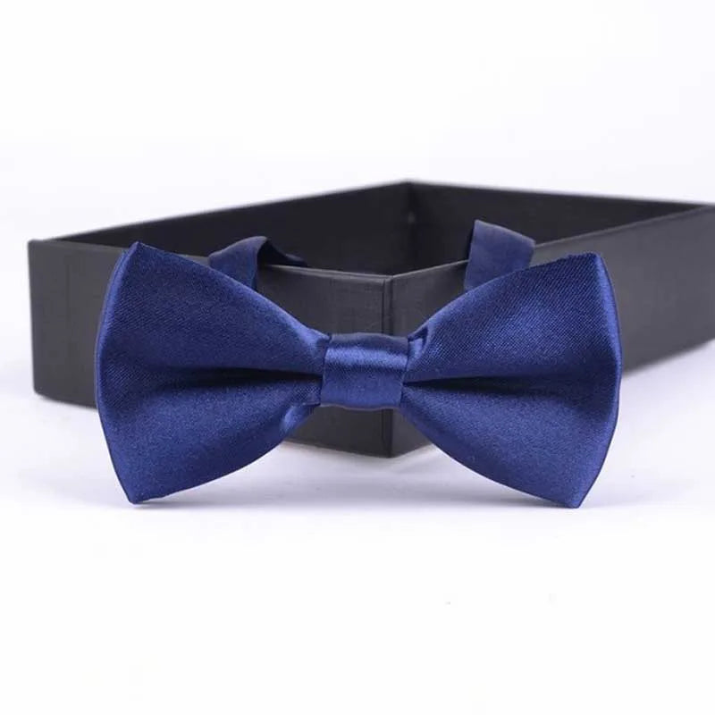 Classic Kids Bowtie Boys Grils Baby Children Bow Tie Fashion Solid Color Mint Green Red Black White  Butterfly Gravata