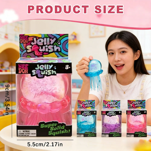 2026 hot Cute Needoh Jelly Hops Octopus Fidget Toy, Waterproof Water Play Sensory Toy, Great Gift for Boys and Girls