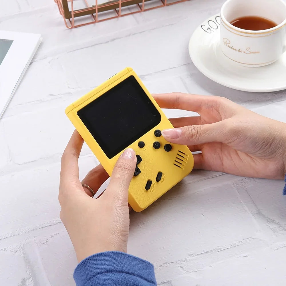 Classic Retro Video Pocket Games Console Lcd Screen Built-in 400 Handheld Or Gamepad Mini Game Player for Boy Christmas Gift