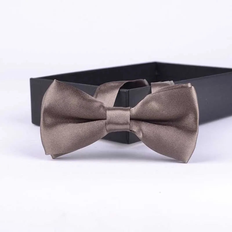 Classic Kids Bowtie Boys Grils Baby Children Bow Tie Fashion Solid Color Mint Green Red Black White  Butterfly Gravata