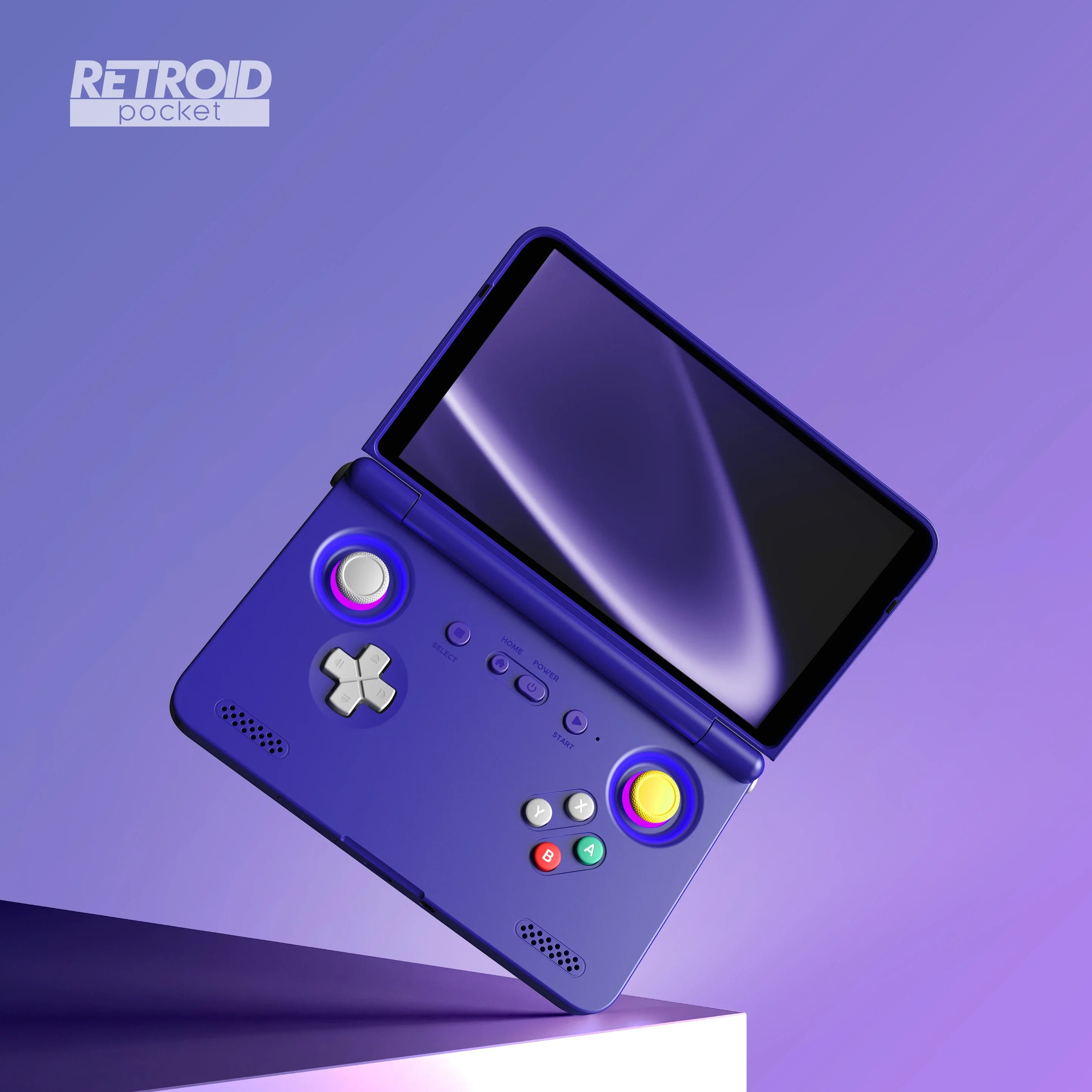Retroid Pocket Flip2 Handheld Game Console 5.5'' AMOLED Screen Video Output MTK Snapdragon Processor Fans Cooling Fast Charging