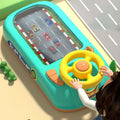 Children's Steering Wheel Driving Toys Vehicle Electronic Simulation Racing Adventure Game Kid Toys Cool Interactive Xmas Gifts