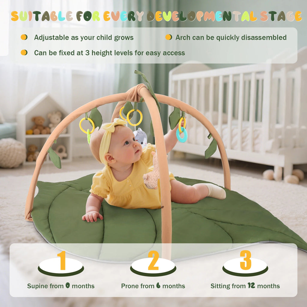 Baby Play Arch Premium Baby Play Mat Including Milestone Cards Baby Play Mat Baby Crawling Mat Extra Thick Crawling Blanket