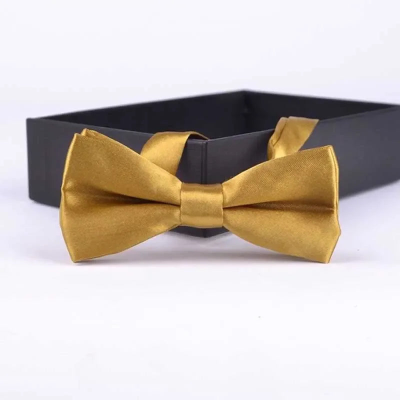 Classic Kids Bowtie Boys Grils Baby Children Bow Tie Fashion Solid Color Mint Green Red Black White  Butterfly Gravata