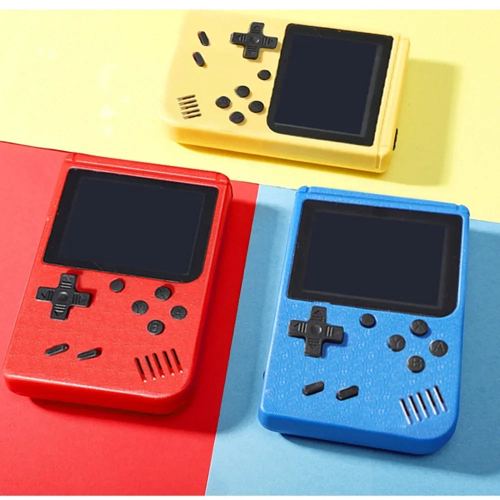 Classic Retro Video Pocket Games Console Lcd Screen Built-in 400 Handheld Or Gamepad Mini Game Player for Boy Christmas Gift
