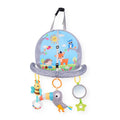 Baby Car Seat Toys for Babies 0 12 Months Kick Play Activity Center Spiral Plush Hanging Toys for Car Seat Stroller Crib Rattle