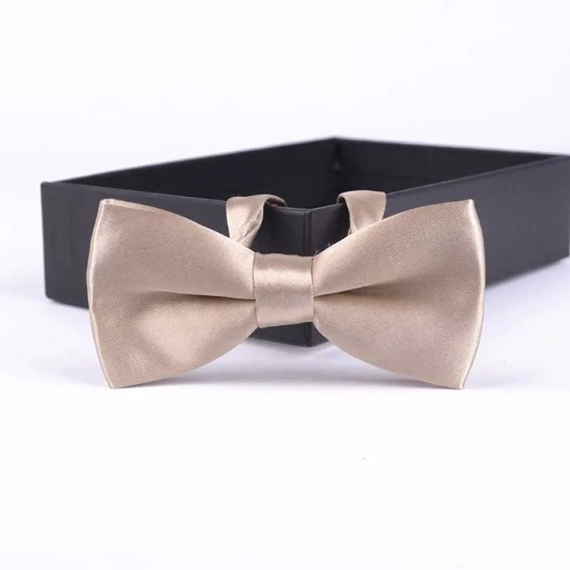 Classic Kids Bowtie Boys Grils Baby Children Bow Tie Fashion Solid Color Mint Green Red Black White  Butterfly Gravata