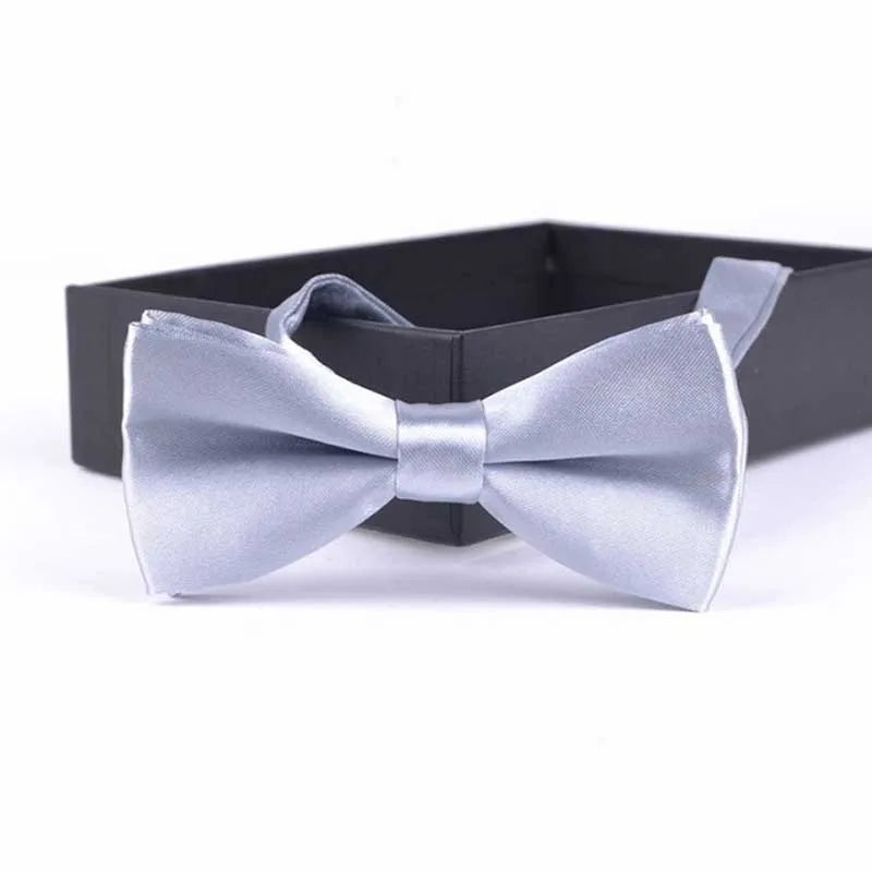 Classic Kids Bowtie Boys Grils Baby Children Bow Tie Fashion Solid Color Mint Green Red Black White  Butterfly Gravata